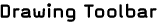 Drawing Toolbar